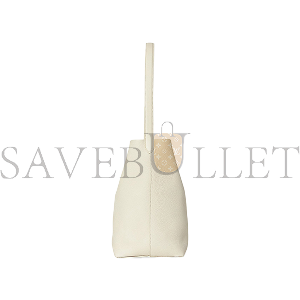 T*e R*w small ns park tote in leather ivory w1314l129ivpd (25*22*12cm)